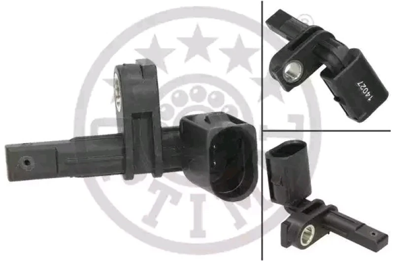 Image of OPTIMAL 06-S515 ABS Sensor Front Axle Right Sensor,wheel speed (412)