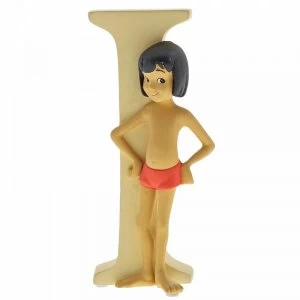 Letter I Mowgli (Jungle Book) Figurine