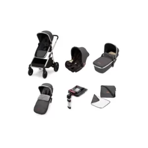 Image of Ickle Bubba Eclipse Graphite Grey Travel System with Galaxy Car S...