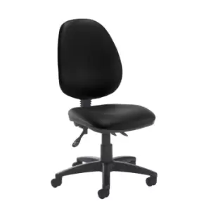 Image of Dams MTO Jota High Back PCB Operator Chair with Adjustable Arms - Tortuga Orange