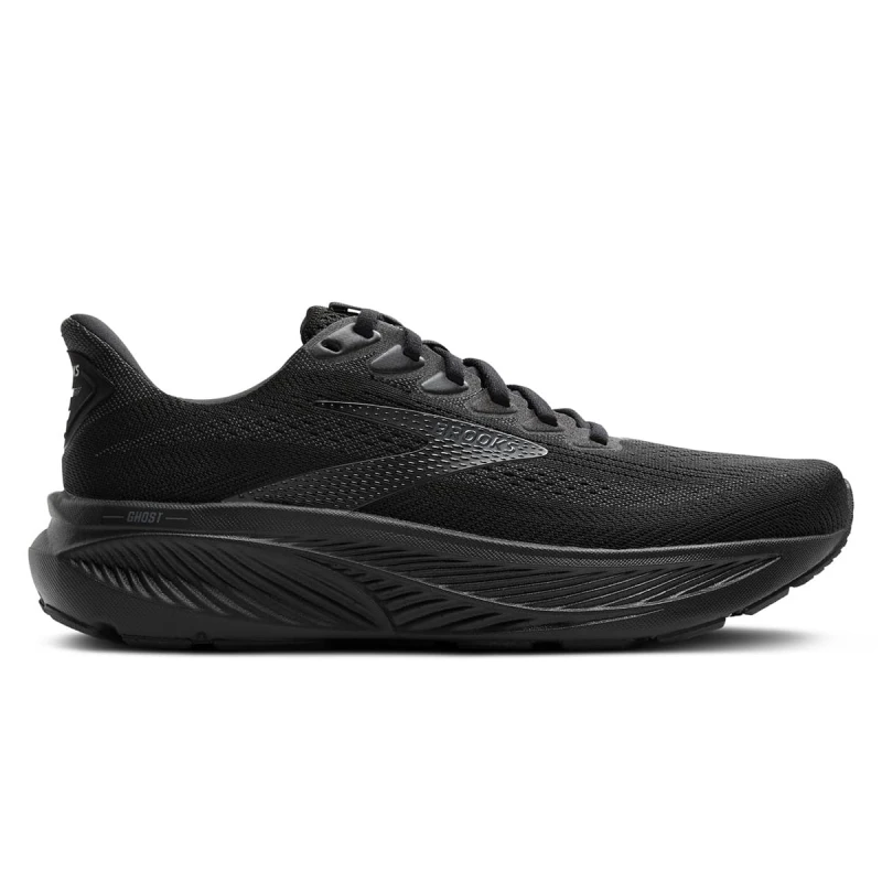 Image of Brooks Brooks Ghost 17 Mens Black/black/ebony - Black / Standard / 9.5