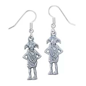 Image of Harry Potter Dobby Silver Plated Earrings (One Size) (Silver)
