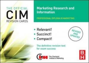 Image of Cim Professional Diploma in Marketing. Marketing Research and Information by John Williams Hardback