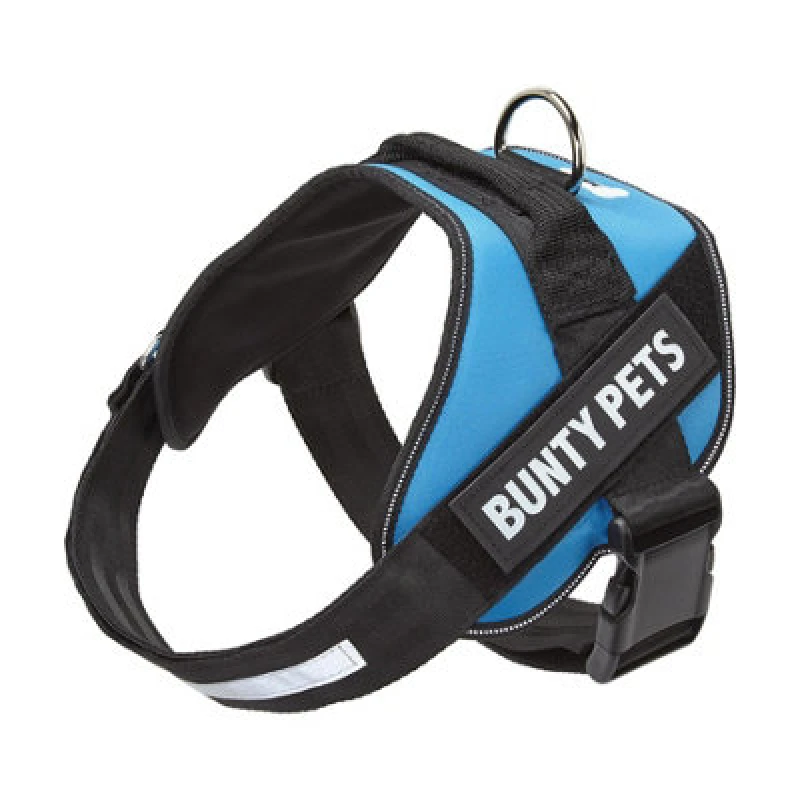 Image of Bunty Bunty Yukon Dog Harness Strong Adjustable - Blue Blue L