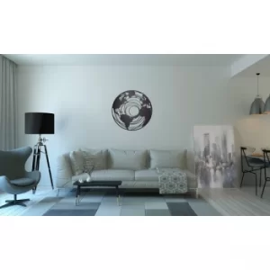Image of World 1 Black Decorative Metal Wall Accessory