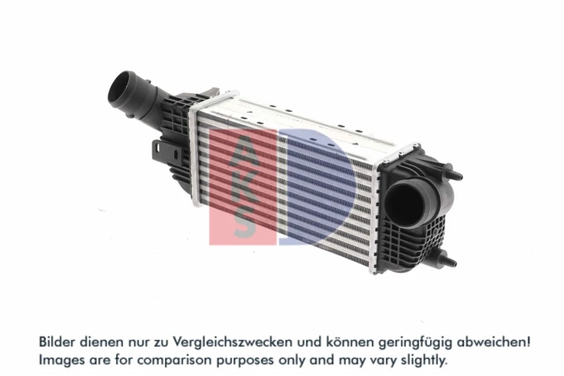Image of AKS DASIS 167018N Intercooler Core Dimensions: 299x155x81, Plastic Aluminium, Plastic Intercooler,charger (468)