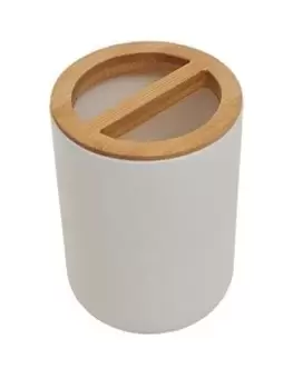 Image of Premier Housewares Canyon White Toothbrush Holder