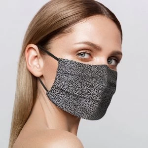 Image of Slip Reusable Face Covering - Leopard