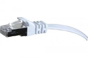 Image of 20m RJ45 UFTP Cat6 Flat White Cable