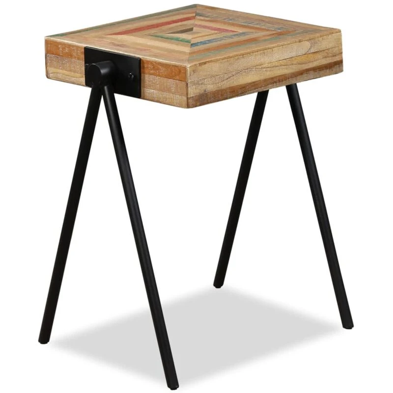 Image of VIDAXL Side Table Solid Reclaimed Teak Vidaxl 8718475577461
