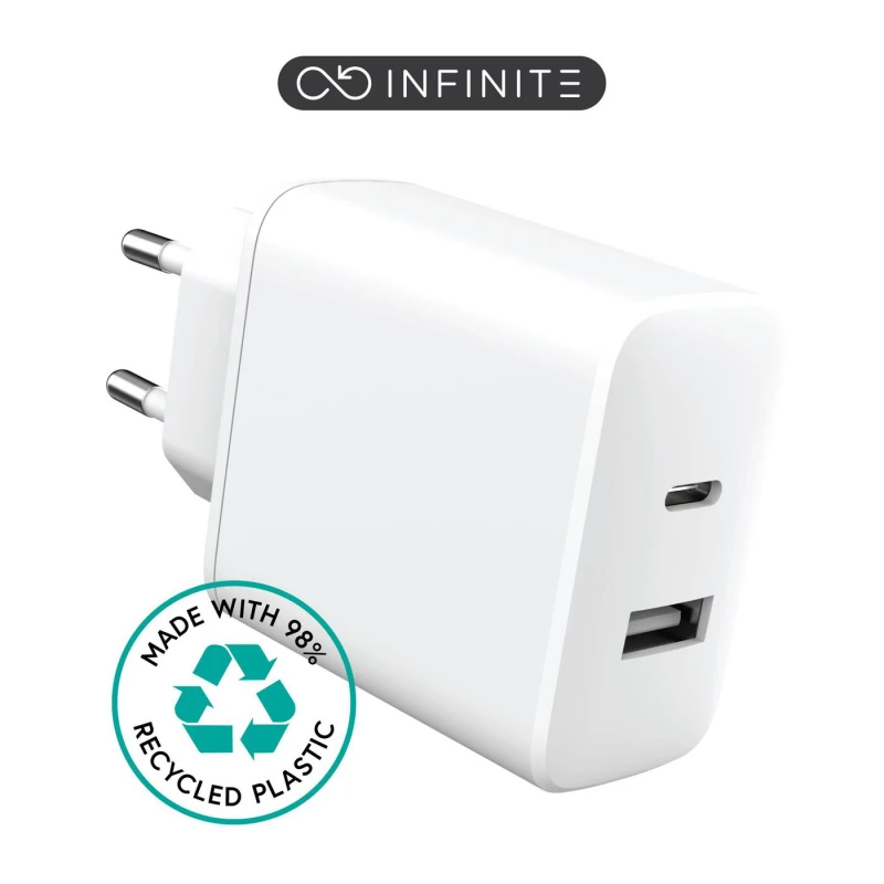 Image of eSTUFF ES637031 mobile device charger Smartphone White AC Fast chargin