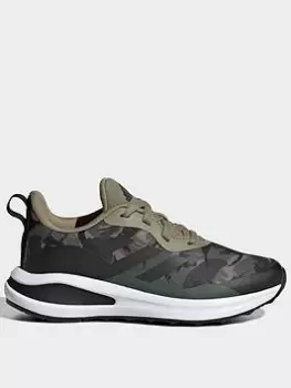 Image of adidas Fortarun Shoes, Black/Grey, Size 11 Younger