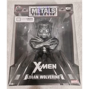 Image of Wolverine Raw Metal LC Exclusive Marvel Comics Metals Diecast Mini Figure