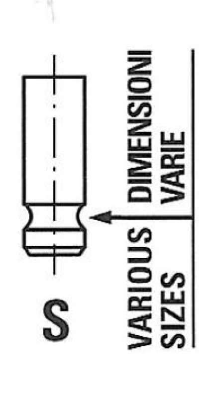 Image of FRECCIA Exhaust valve FRECCIA R7055/RARNT