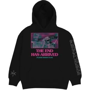 Image of Bring Me The Horizon - The End Unisex Large Hoodie - Black