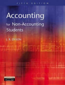 Image of Accounting for Non-Accounting Students by J.R. Dyson Paperback