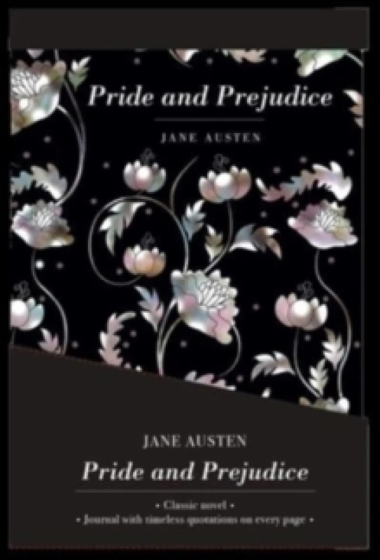 Image of pride and prejudice lined journal and novel 9781914602368