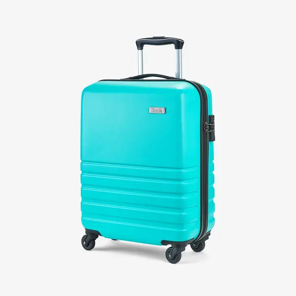 Image of Rock Luggage Byron VENZ3 Small Hardshell Turquoise Suitcase