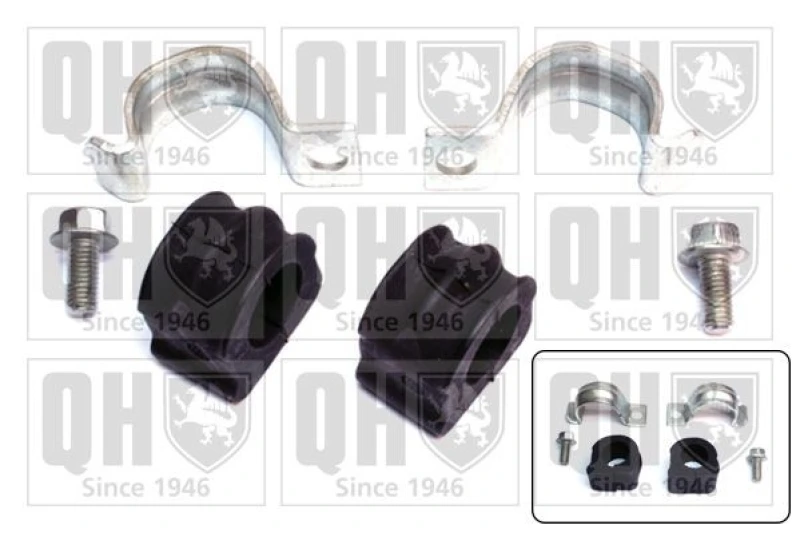 Image of QUINTON HAZELL Repair kit, anti-roll bar bush QUINTON HAZELL EMBK2664