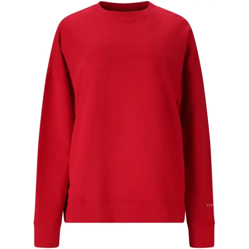 Image of Athlecia Sweatshirt woman Athlecia Breslin Rouge Female 34