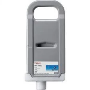 Image of Canon PFI703C Cyan Ink Cartridge