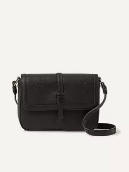 Image of Accessorize Artisan Detail Cross-body Bag, Black, Women