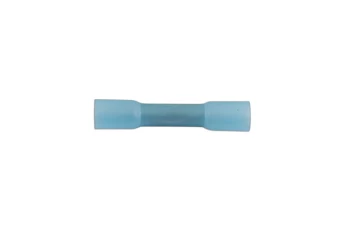 Image of Blue Heatshrink Butt Connectors Pk 100 Connect 30196