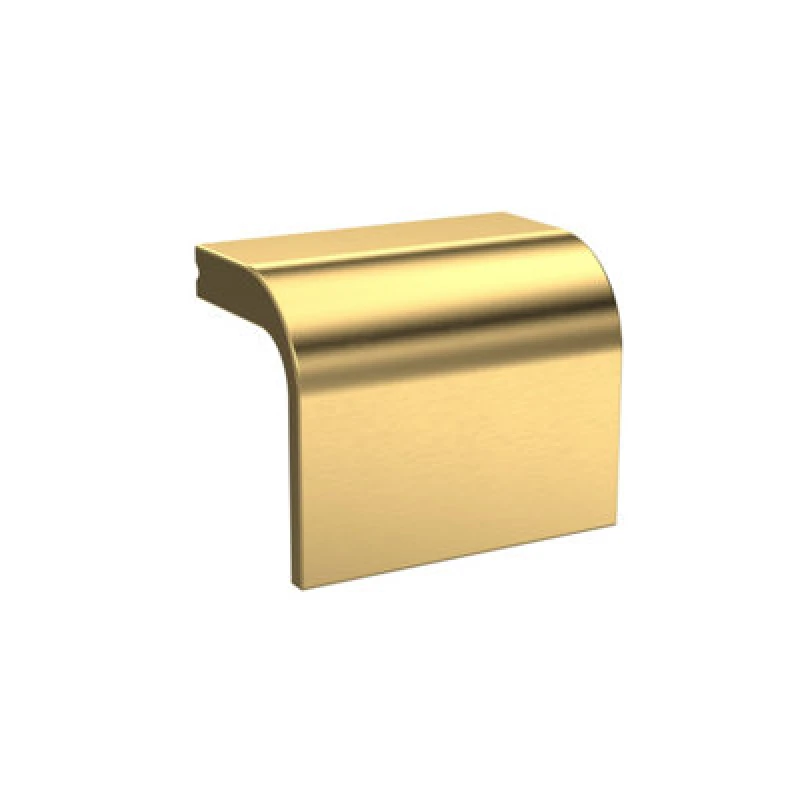 Image of Balterley Square Drop Handle 40mm 32mm Centres Brushed Brass Bronze