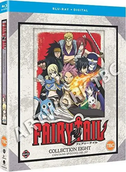 image of Fairy Tail Collection 8 (Episodes 165-187) Bluray