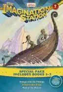 Image of imagination station books 3 pack voyage with the vikings attack at the aren