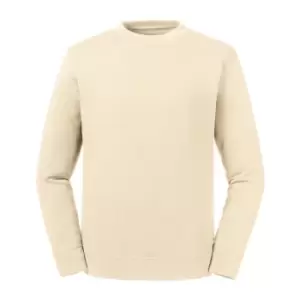 Image of Russell Unisex Adult Reversible Organic Sweatshirt (XXL) (Natural)