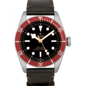 image of Heritage Black Bay Stainless Steel Automatic Black Dial Mens Watch