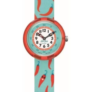 Image of Childrens Flik Flak Happy Chilli Garden Fiesta Watch