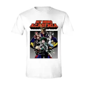 Image of My Hero Academia T-Shirt Poster Shot Size L