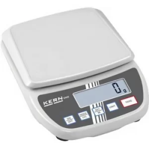 Image of Kern EMS 6K0.1 Table top scales Weight range 6 kg Readability 0.1g mains-powered, battery-powered White