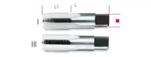 Image of Beta Tools 433ASG Chrome-Steel Cylindrical GAS BSP Thread Tap 1" x11 004330410