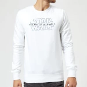 Image of Star Wars The Rise Of Skywalker Logo Sweatshirt - White - L