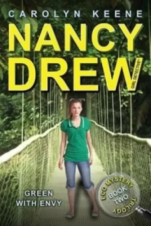 Image of Green with envy by Carolyn Keene