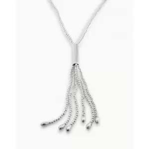 image of Jellyfish Silver Metal Necklace