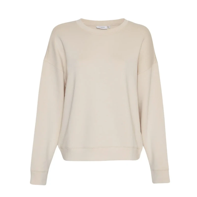 Image of moss copenhagen Sweatshirt woman Moss Copenhagen Ima Beige Female XS/S