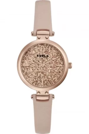 Image of Ladies Furla Glitter Pin Watch WW00018008L3