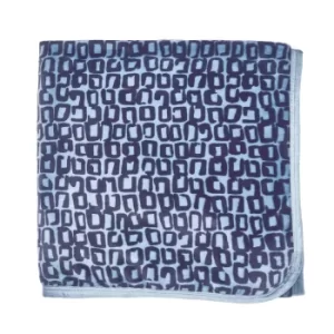Image of Helena Springfield Cosmos/Viva Fleece Throw, Navy