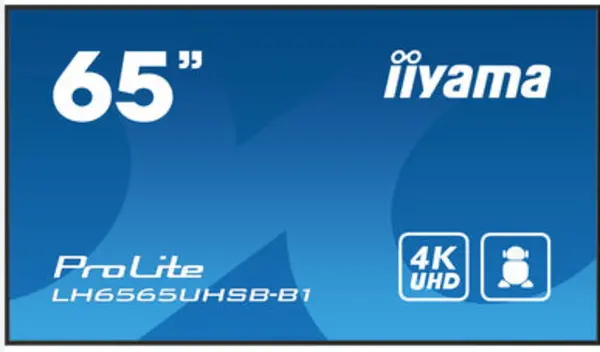 image of iiyama 65" ProLite LH6550UHS-B1 4K Ultra HD LED Monitor