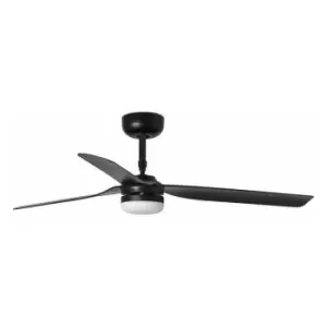 Image of Faro Lighting - Faro Punt LED Black 3 Blade Ceiling Fan With dc Motor