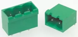 Image of Phoenix Contact, COMBICON MSTBA, 11 Way, 1 Row, Right Angle PCB Header