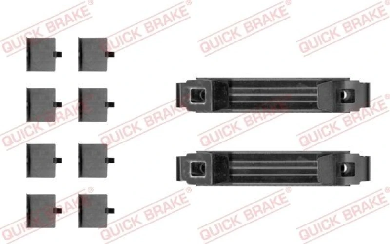 Image of QUICK BRAKE Brake pad fitting kit QUICK BRAKE 109-0056