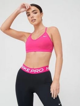 Image of Nike Light Support Indy Sports Bra - Pink Size M Women