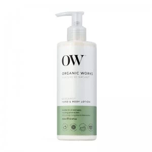 Organic Works Bergamot Hand & Body Lotion 300ml