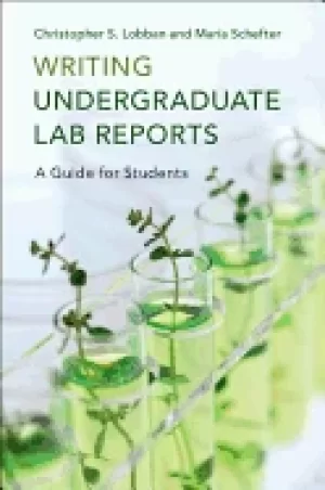 Image of writing undergraduate lab reports a guide for students