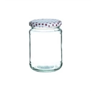 image of Kilner Red Round Twist Top Jar 370ml